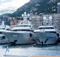 Opening day at the 2024 Monaco yacht 幸运飞行艇官网开奖查询 Show