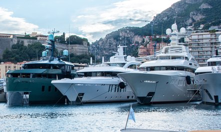 Opening day at the 2024 Monaco Yacht Show