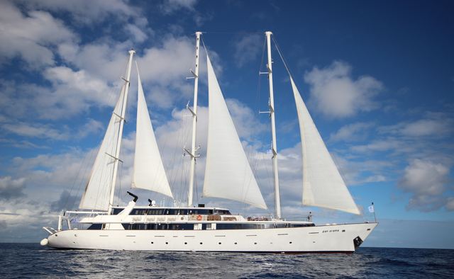 Pan Orama Yacht Charter in Santorini