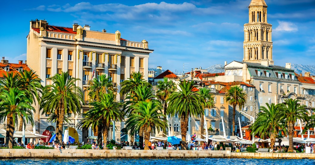 The breathtaking UNESCO site of Diocletian's Palace in Split, Croatia