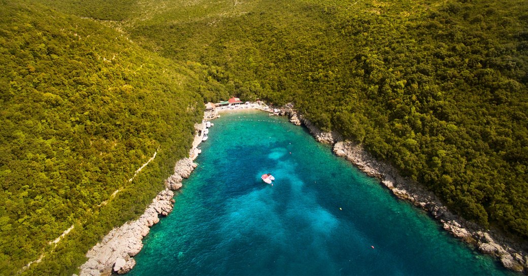 Dobrec Beach in Montenegro