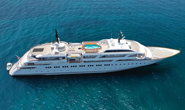 Experience the ultimate Greece yacht charter with up to 36 guests onboard motor yacht DREAM