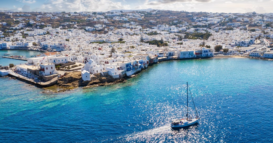 Mykonos luxury yacht charter