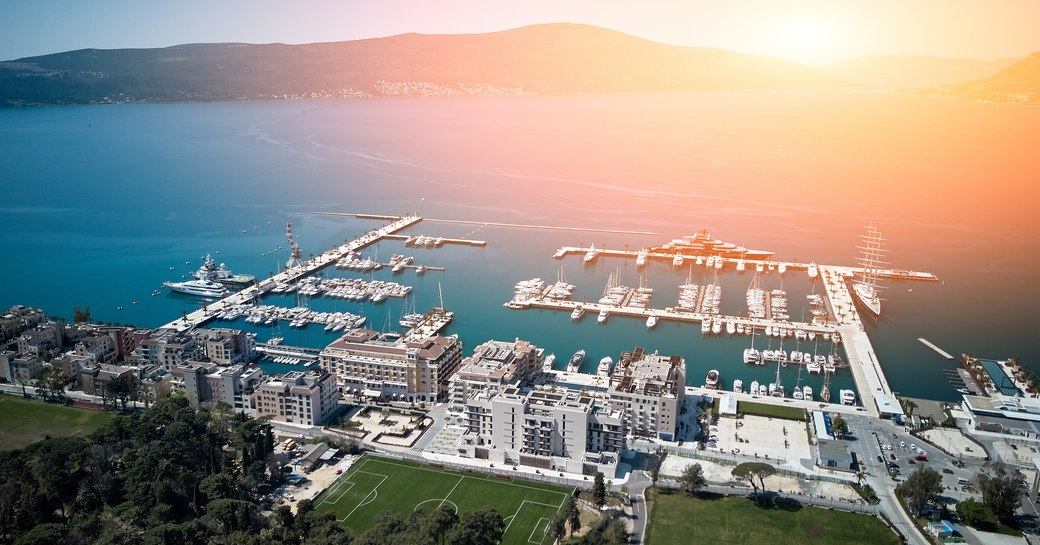 View over Porto Montenegro