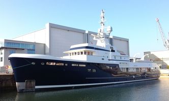 Steel yacht charter Pendennis Motor Yacht