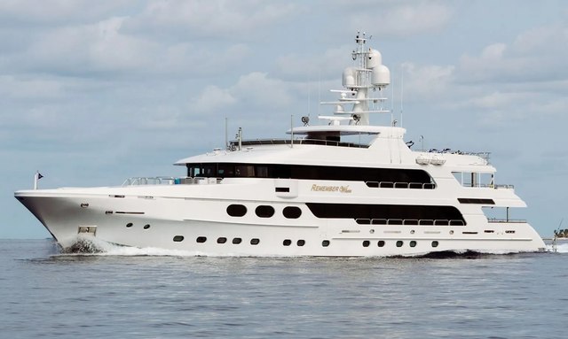 Superyacht charter REMEMBER WHEN offers 15% off Bahamas yacht charters