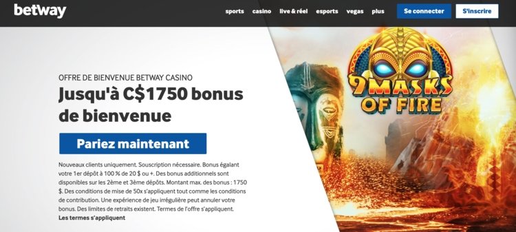 Betway Casino Avis & 500€ Bonus – Est-ce une Arnaque