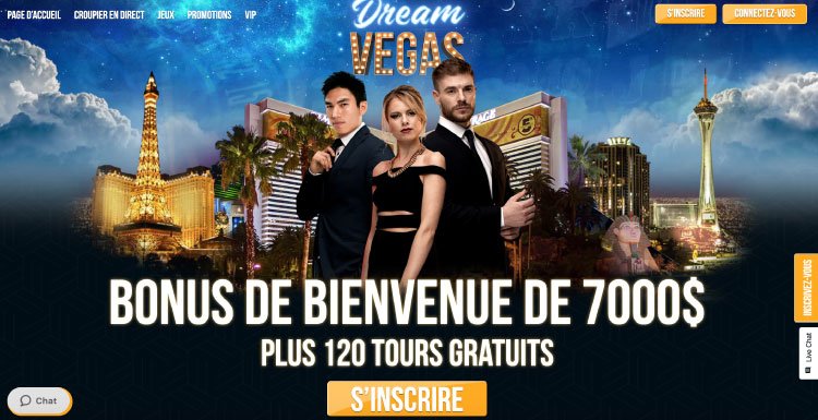 Dream Vegas Casino Avis & 500€ Bonus – Est-ce une Arnaque